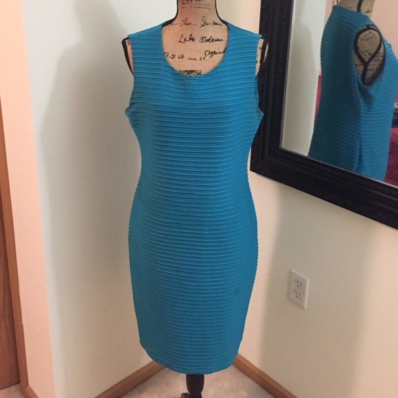 Calvin Klein Dresses & Skirts - Calvin Klein Teal Dress