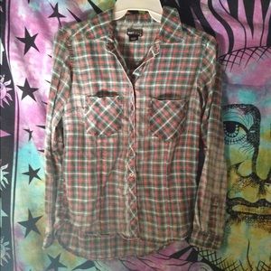 Wet seal plaid flannel