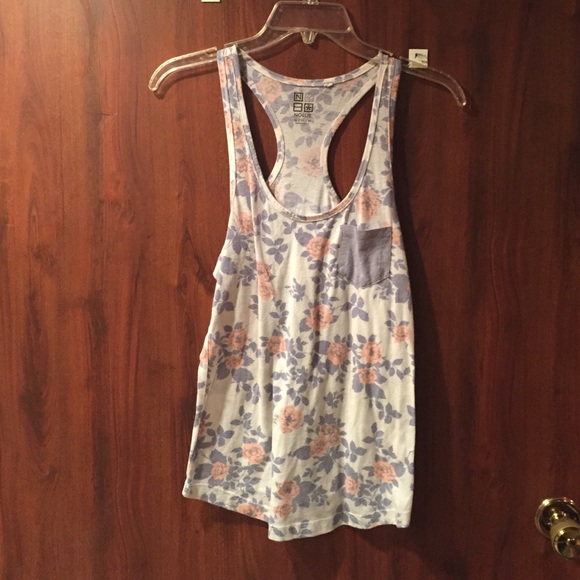 Pacsun floral nollie tank
