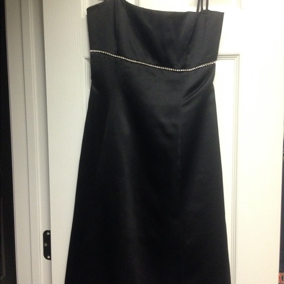 Black cocktail dress