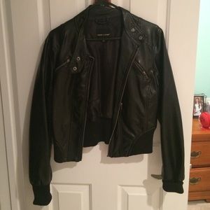 Leather jacket