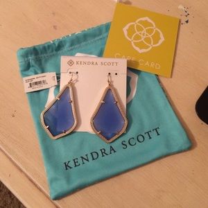 Periwinkle Alexandra Kendra Scott earrings