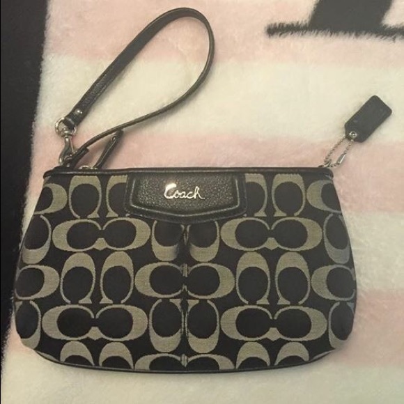 Coach Clutches & Wallets - Black Coach wristlet
