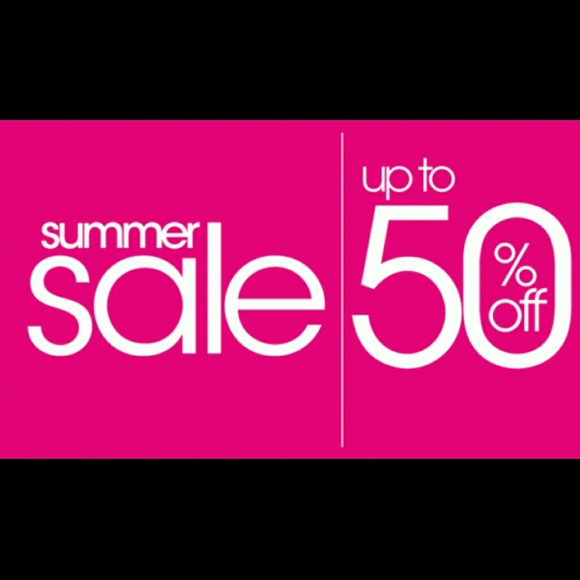 SUMMER SALE 50% OR MORE + FREE GIFT WITH PURCHASE