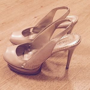 Bebe Zahara Slingback Pumps