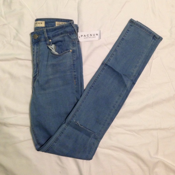 Pacsun Super High Rise Skinny Jeans (Final Sale)