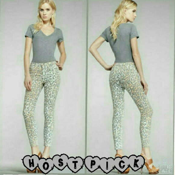 Joe's Jeans Denim - Joe's Jeans High Water Skinny in Leopard