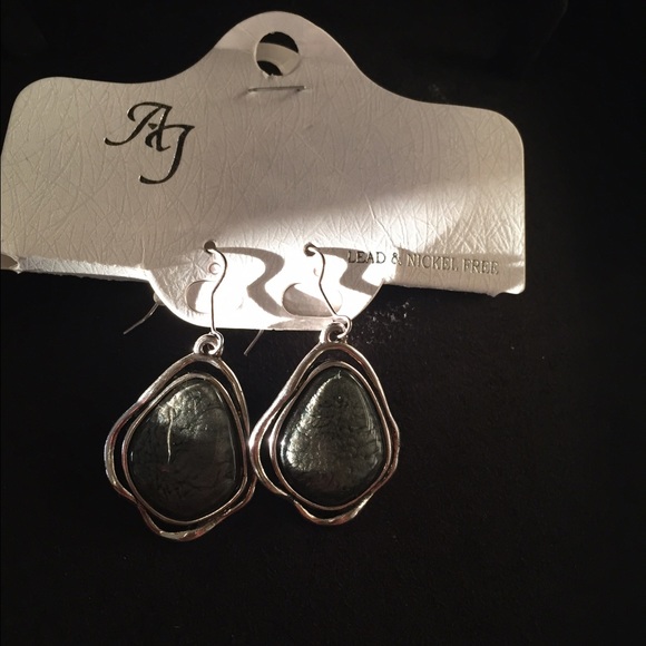 Grey earrings
