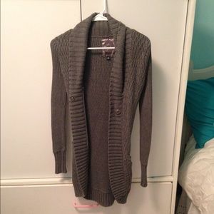 Grey guess cardigan