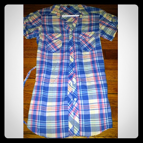 ***super cute plaid top!!!***SOLD💎💎💎