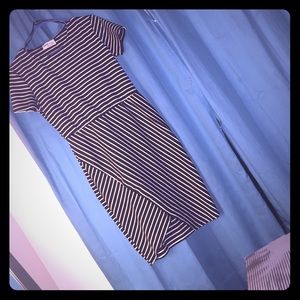 Black and white dress