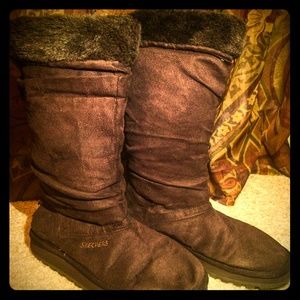 Skechers Fall/Winter Boots, Size 9, Brown