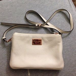 Michael kors cream crossbody