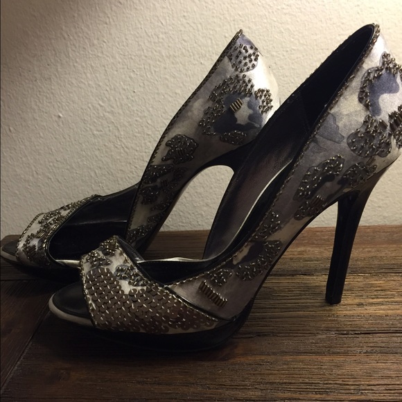 Karen Millen Sequin Sandals