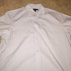 Shirt sleeve baby blue shirt