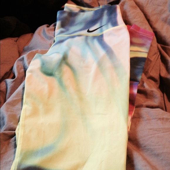 Neon Smoke Nike Leggings