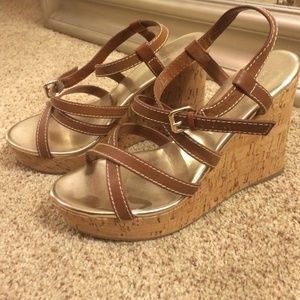 Brand New never worn Banana Republic Wedges