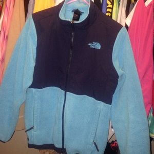 Blue north face. It's way to big for me.