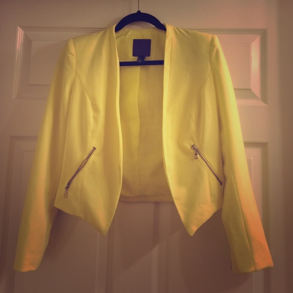 Yellow Blazer