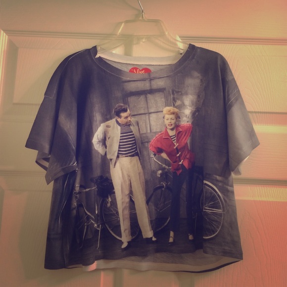 I Love Lucy Crop Top