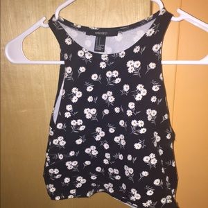 Daisy crop top