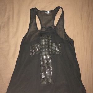 Cross tank top