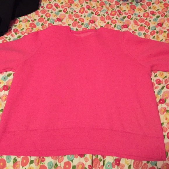 Pink sweatshirt