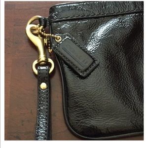 Coach Black Clutch/Wristlet