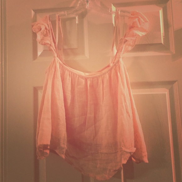 Whimsical Off the Shoulder Blouse Size M