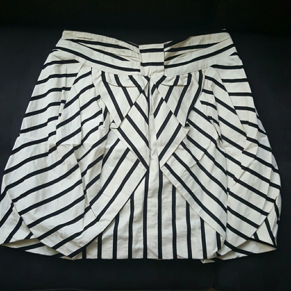 SOLD*****Anthroplogie striped skirt