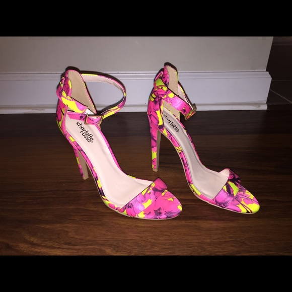 Charlotte Russe Shoes - ✨SOLD✨Single Sole Ankle Strap Heels!