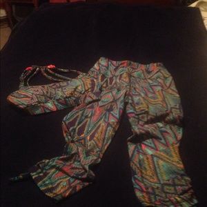 InMotion sports bra top and bottoms.