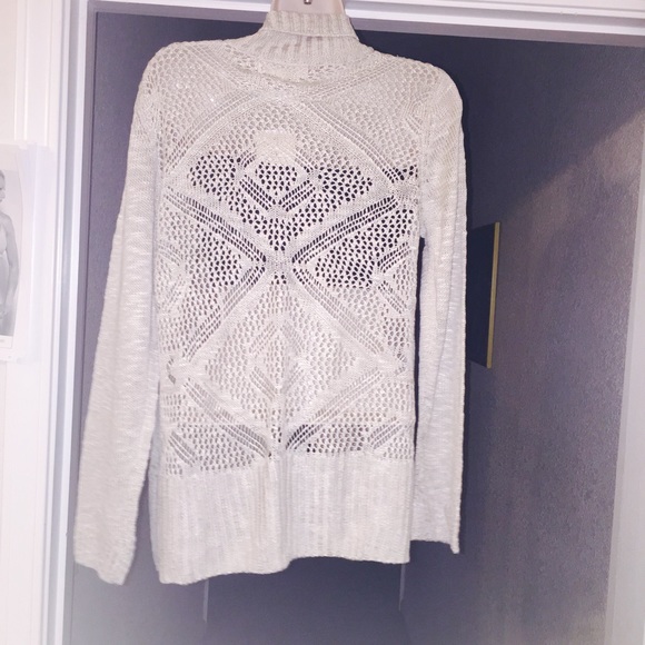 ‼️SOLD‼️Pink Rose Heather Cardigan Size Medium - Picture 3 of 4