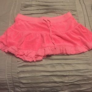 Juicy terry cloth skirt