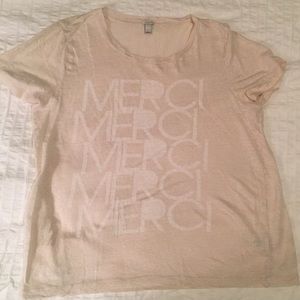 JCrew Linen Tee Shirt