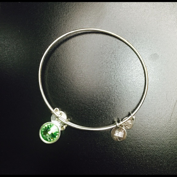 Alex and Ani August birthstone bracelet