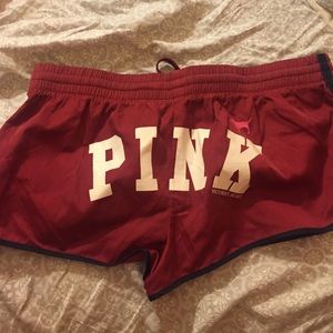 VS Pink workout shorts