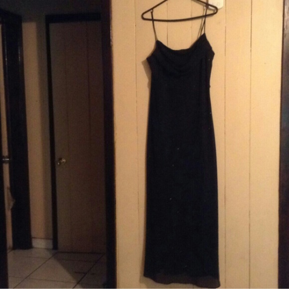 Black formal dress