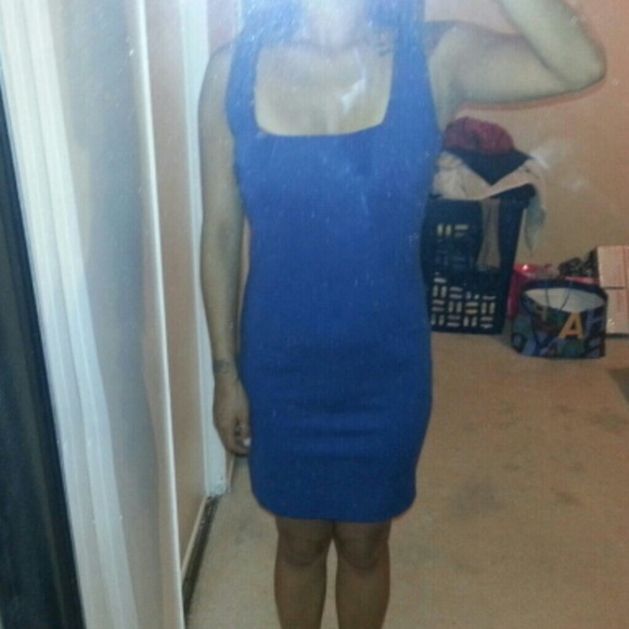 F21 royal blue Tank top dress - Picture 3 of 3