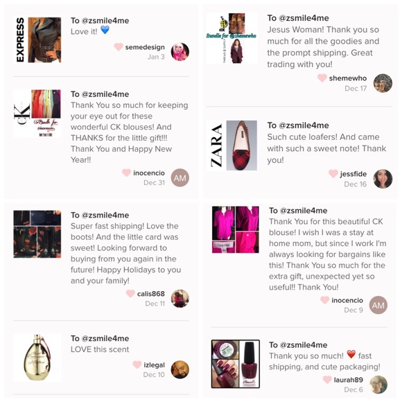 Feedback + meet your seller 🎀 └A / IE,  cali - Picture 4 of 6