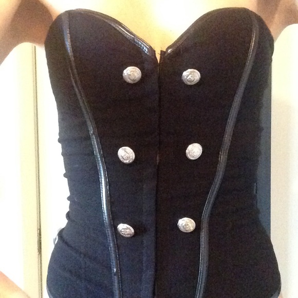 Black corset size small