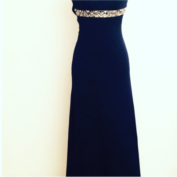 Blue Sapphire Formal Dress - Picture 4 of 4