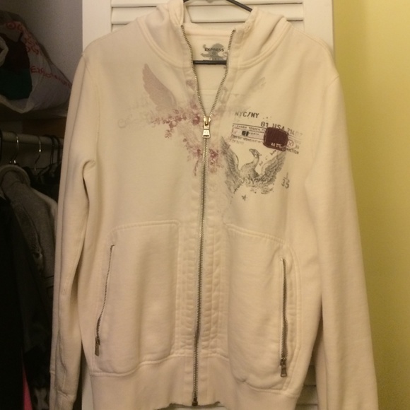 Express Size Small Zip-Up Hoodie