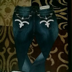 Skinny leans rocks worn a few times