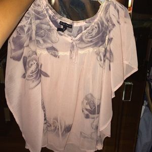 Dressy flowy shirt
