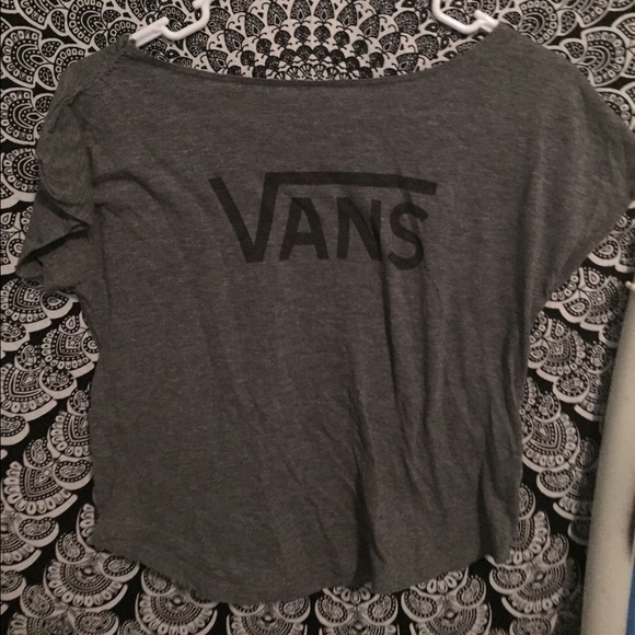 Vans off the shoulder top