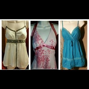End of Summer Sale! 3 tank tops Size Medium