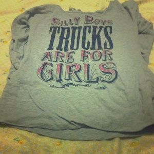 "Silly Boys Trucks Are For Girls" Tshirt