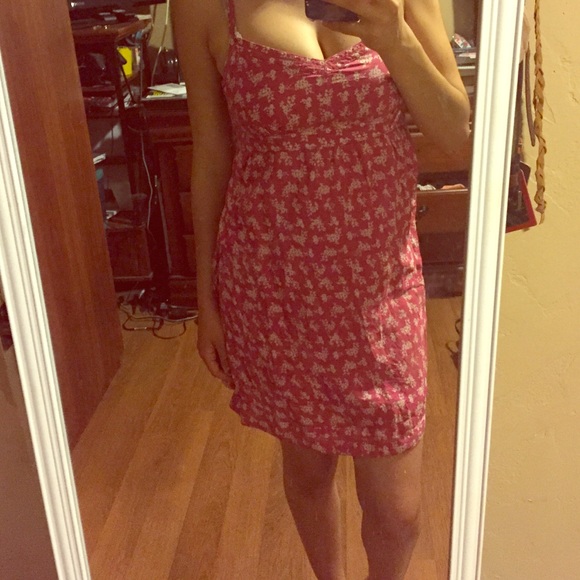 Silk Flowery Dress