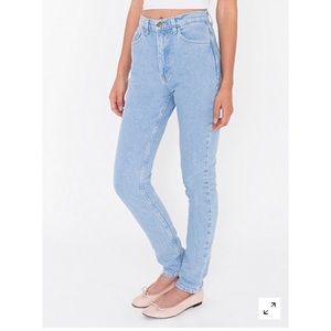 high waisted jeans American apparel BRAND NEW
